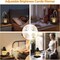 Candle Warmer, Candle Warmer Lamp with Timer Dimmable and Adjustable Height Candle Lamp Warmer Compatible with Jar Candles for Home Decor Electric Wax Melter Warmer, Wooden Base (Black)